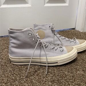 Classic High-Top Sneakers in Gray by [Brand]